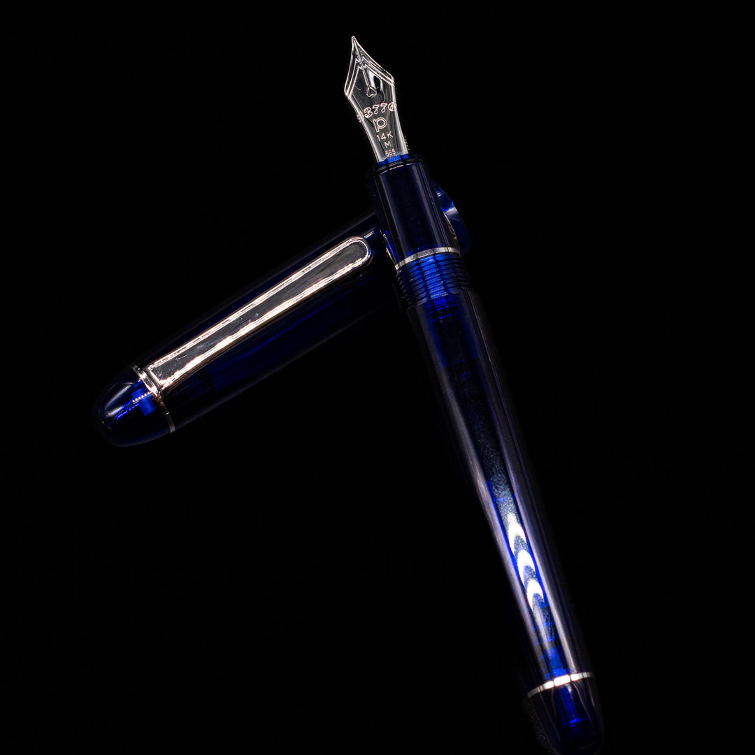 Platinum 3776 Century Fountain Pen - Chartres Blue & Rhodium – Truphae