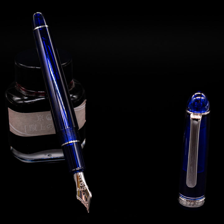 Platinum 3776 Century Fountain Pen - Chartres Blue & Rhodium – Truphae
