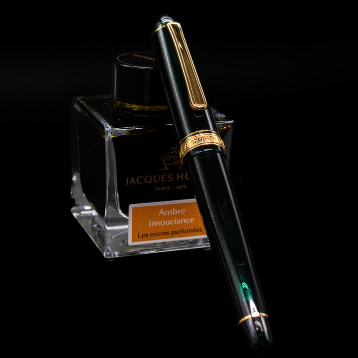 Platinum New #3776 CENTURY Fountain Pen Laurel Green UEF Nib PNB-15000 - View #3