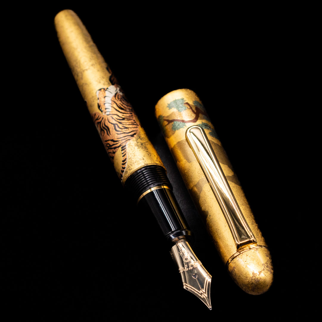 Platinum 3776 Century Kanazawa Haku Matsu-Tora Fountain Pen – Truphae