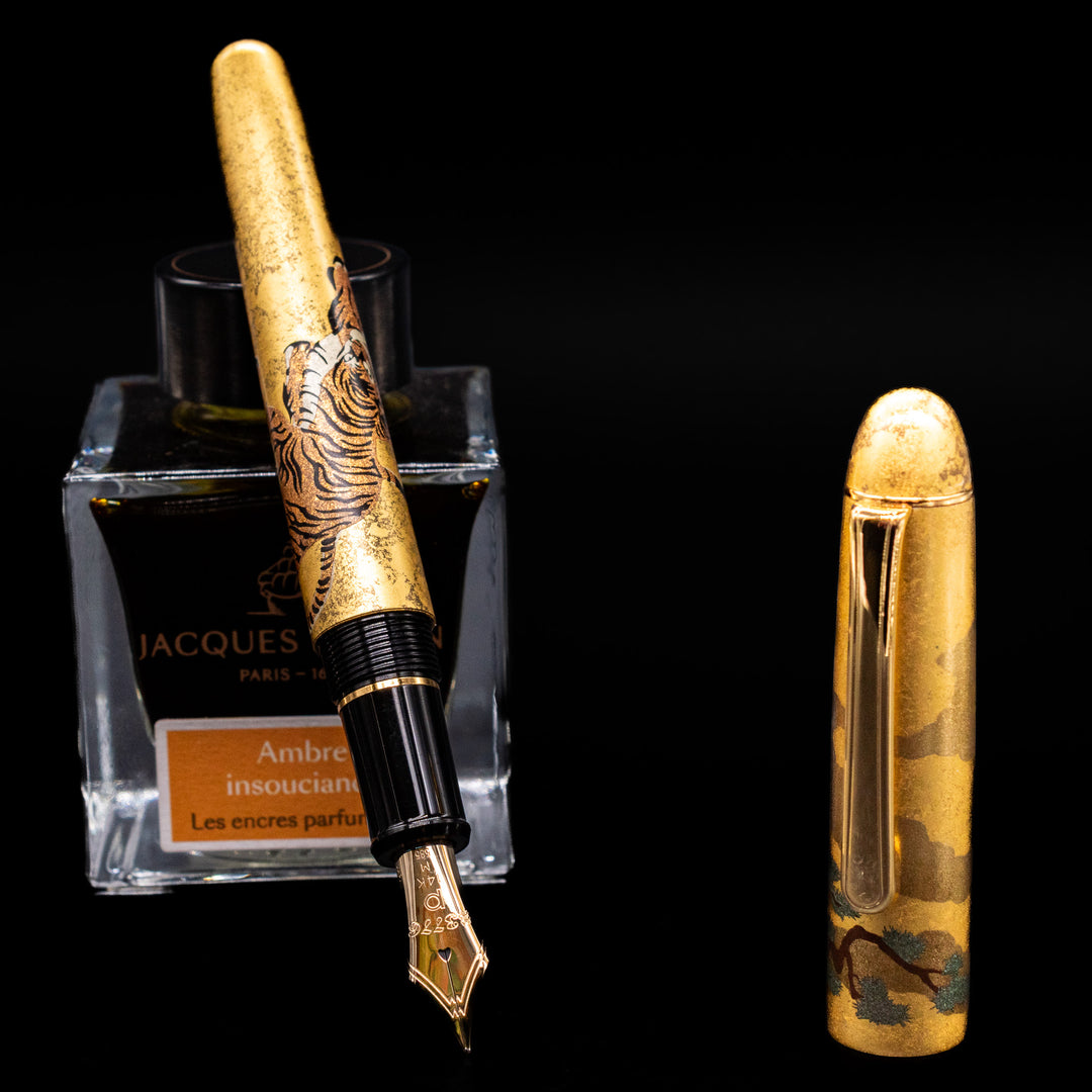 Platinum 3776 Century Kanazawa Haku Matsu-Tora Fountain Pen – Truphae
