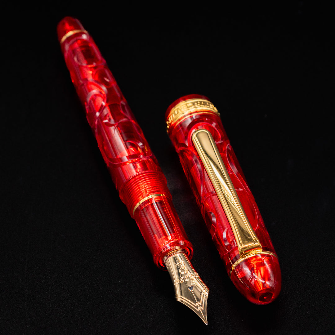 PLATINUM CENTURY 万年筆 ワインレッド　3776 新品)PLATINUM プラチナ 万年筆 #3776 センチュリー 屋久杉