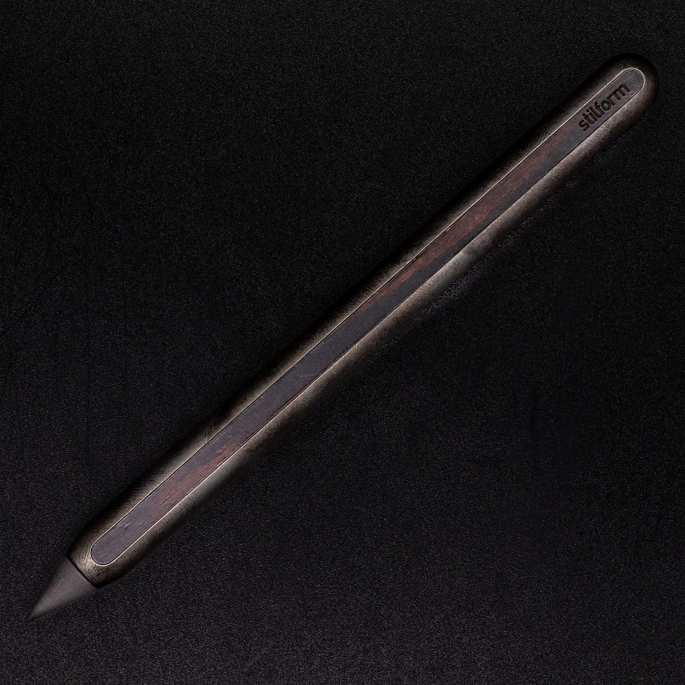 Stilform AEON Pencil Titanium DLC - full overhead view