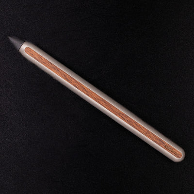 Stilform AEON Pencil Titanium Matte - full overhead view