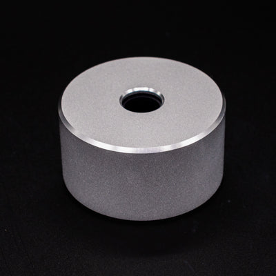 Stilform Magnetic Pen base Star Silver - closeup side angle view
