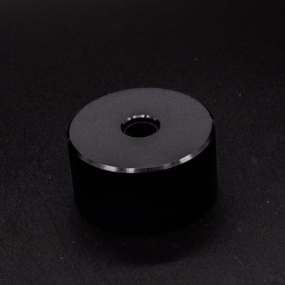 Stilform Magnetic Pen Base Warp Black - side angle view from distance