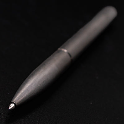 Stilform PEN Ballpoint Pen Titanium DLC - closeup view of ballpoint tip