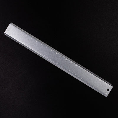 Stilform Ruller Comet Grey Aluminum - full overhead view