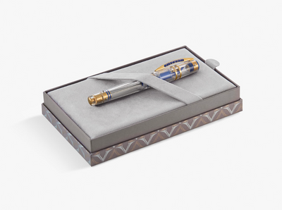Capped Visconti Homo Sapiens Full Demo Fountain Pen in box
