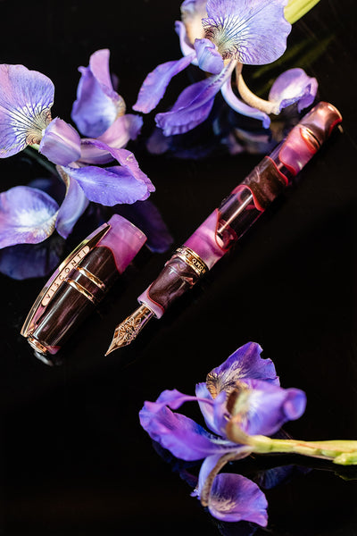 Visconti Homo Sapiens Iris Garden Fountain Pen