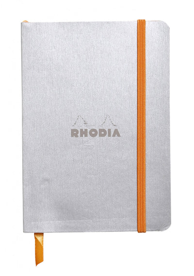 Rhodia Rhodiarama Soft Cover A6 Silver Lined Notebook