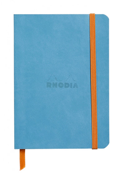 Rhodia Rhodiarama Soft Cover A6 Turquoise Lined Notebook