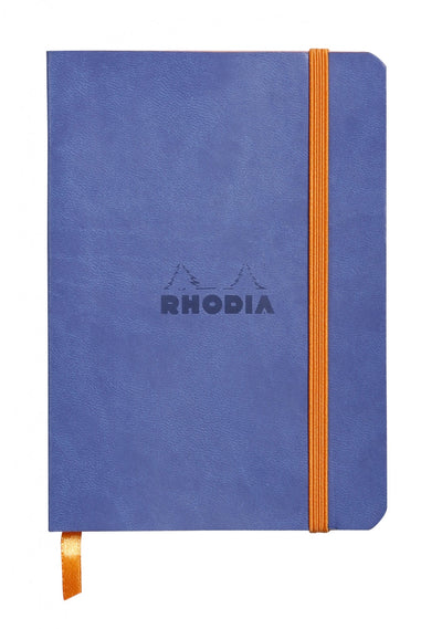 Rhodia Rhodiarama Soft Cover A6 Sapphire Lined Notebook