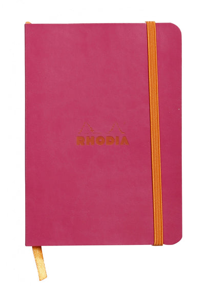 Rhodia Rhodiarama Soft Cover A6 Raspberry Lined Notebook