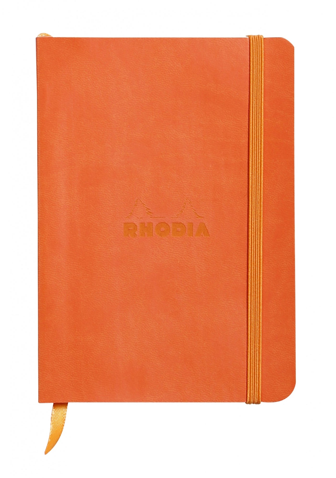 Rhodia Rhodiarama Soft Cover A6 Tangerine Lined Notebook