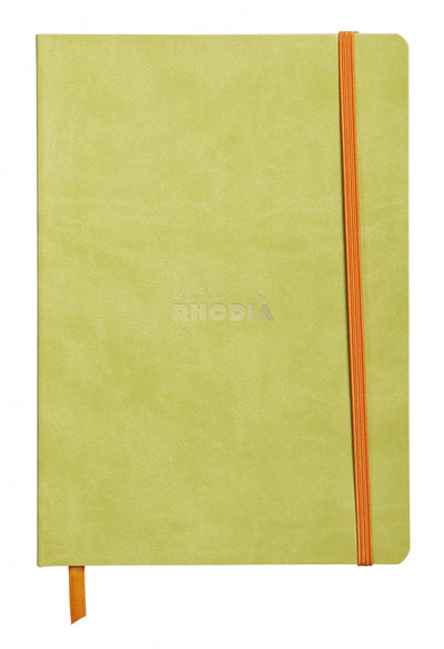 Rhodia Rhodiarama Soft Cover A5 Anise Lined Notebook