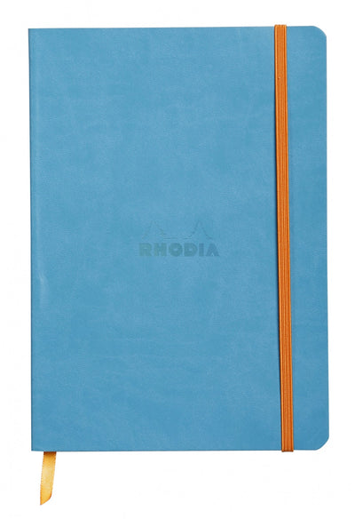 Rhodia Rhodiarama Soft Cover A5 Turquoise Dotted Notebook