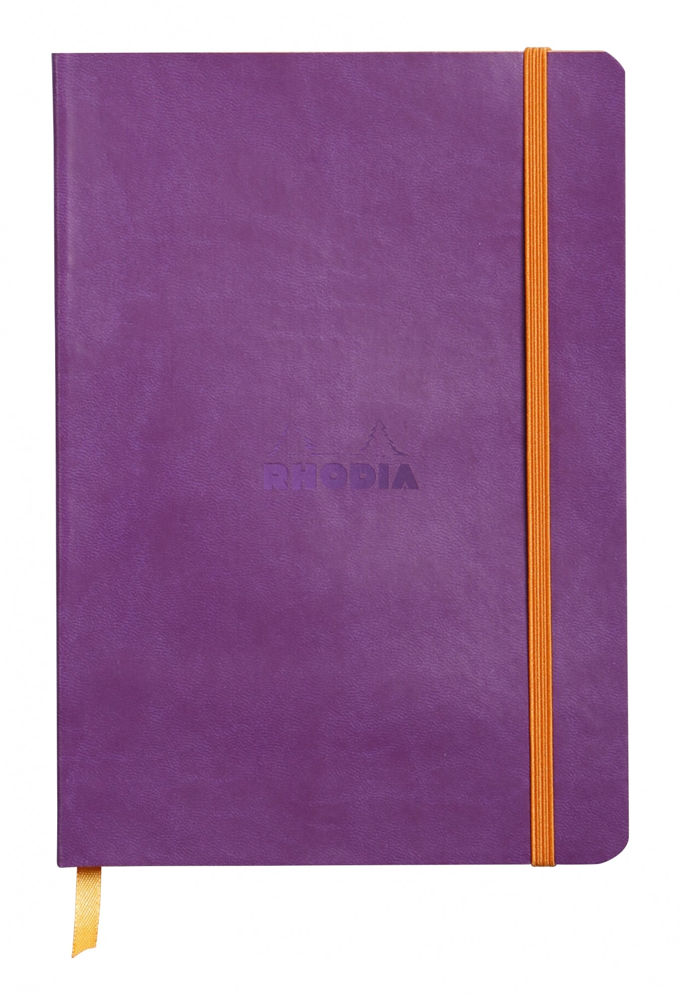 Rhodia Rhodiarama Soft Cover A5 Purple Dotted Notebook