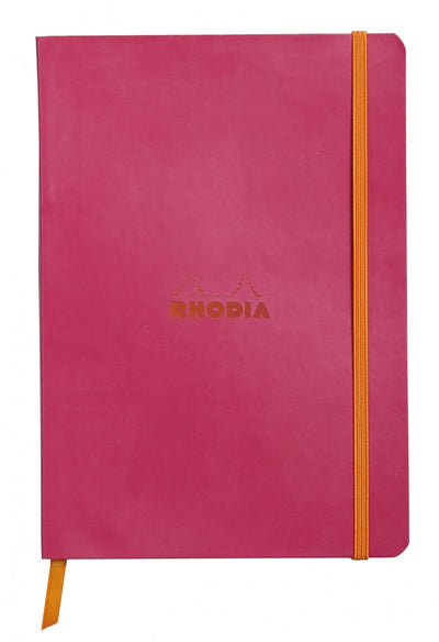 Rhodia Rhodiarama Soft Cover A5 Raspberry Dotted Notebook