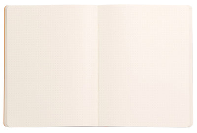 Rhodia Rhodiarama Soft Cover A5 Chocolate Dotted Notebook Paper