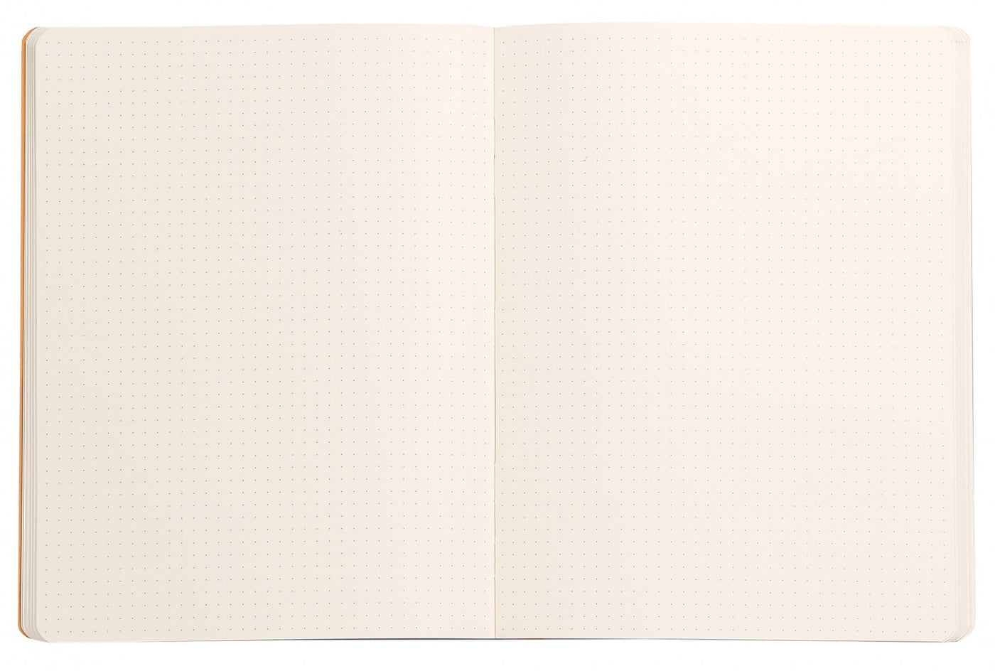 Rhodia Rhodiarama Soft Cover A6 Orange Dotted Notebook Paper