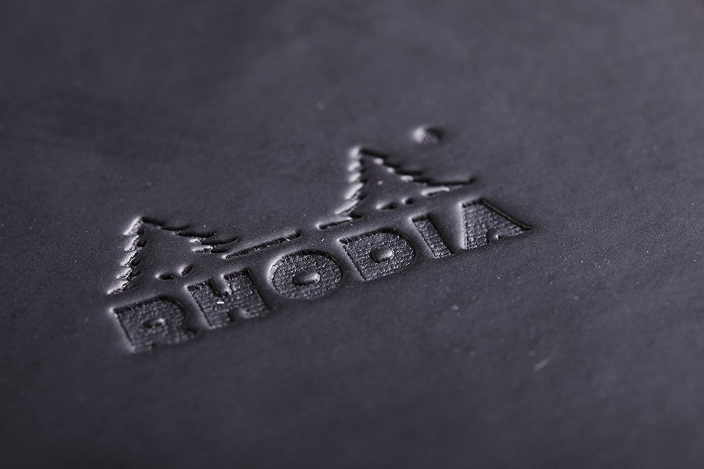 Rhodia Rhodiarama Hard Cover A6 Black Lined Webnotebook Logo