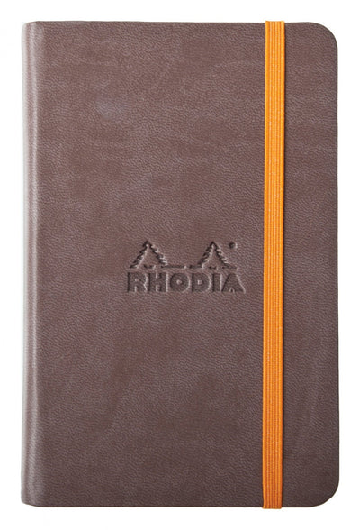 Rhodia Rhodiarama Hard Cover A6 Chocolate Lined Webnotebook