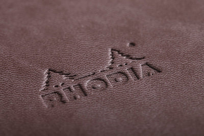 Rhodia Rhodiarama Soft Cover A6 Chocolate Dotted Notebook Logo