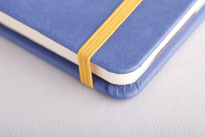 Rhodia Rhodiarama Soft Cover A5 Sapphire Dotted Notebook Elastic Band