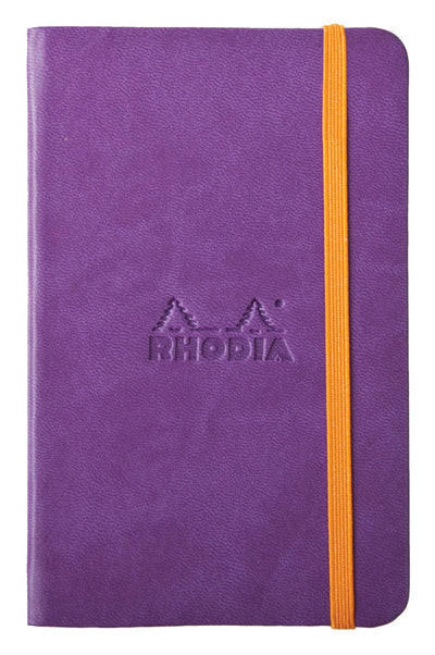Rhodia Rhodiarama Hard Cover A6 Purple Lined Webnotebook