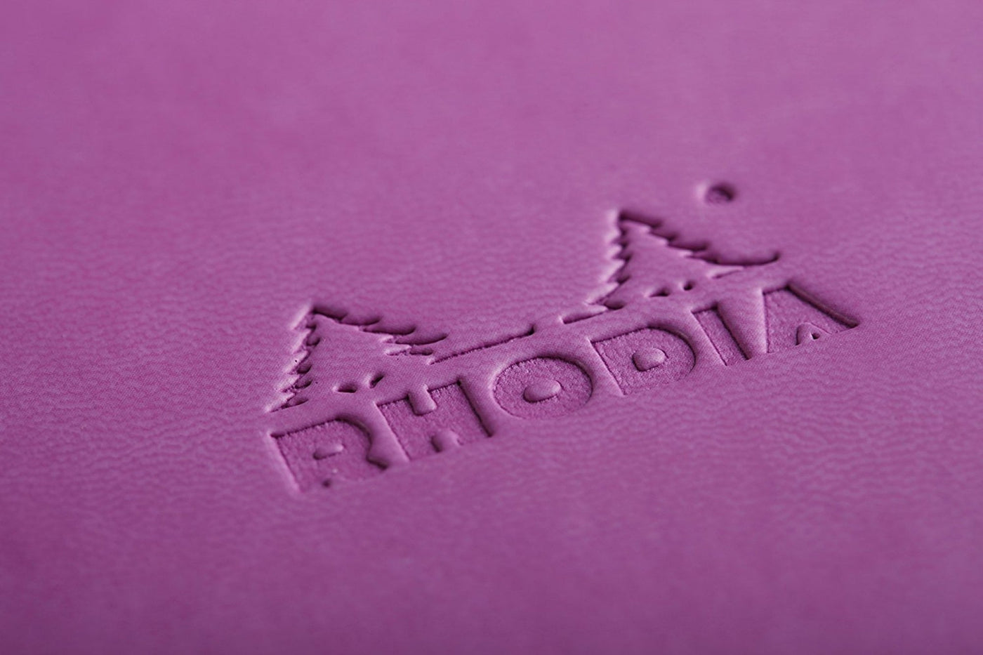 Rhodia Rhodiarama Soft Cover A6 Lilac Dotted Notebook Logo