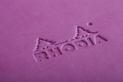Rhodia Rhodiarama Soft Cover A5 Lilac Dotted Notebook Logo