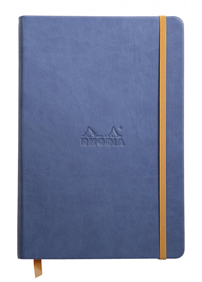 Rhodia Rhodiarama Hard Cover A5 Sapphire Lined Notebook