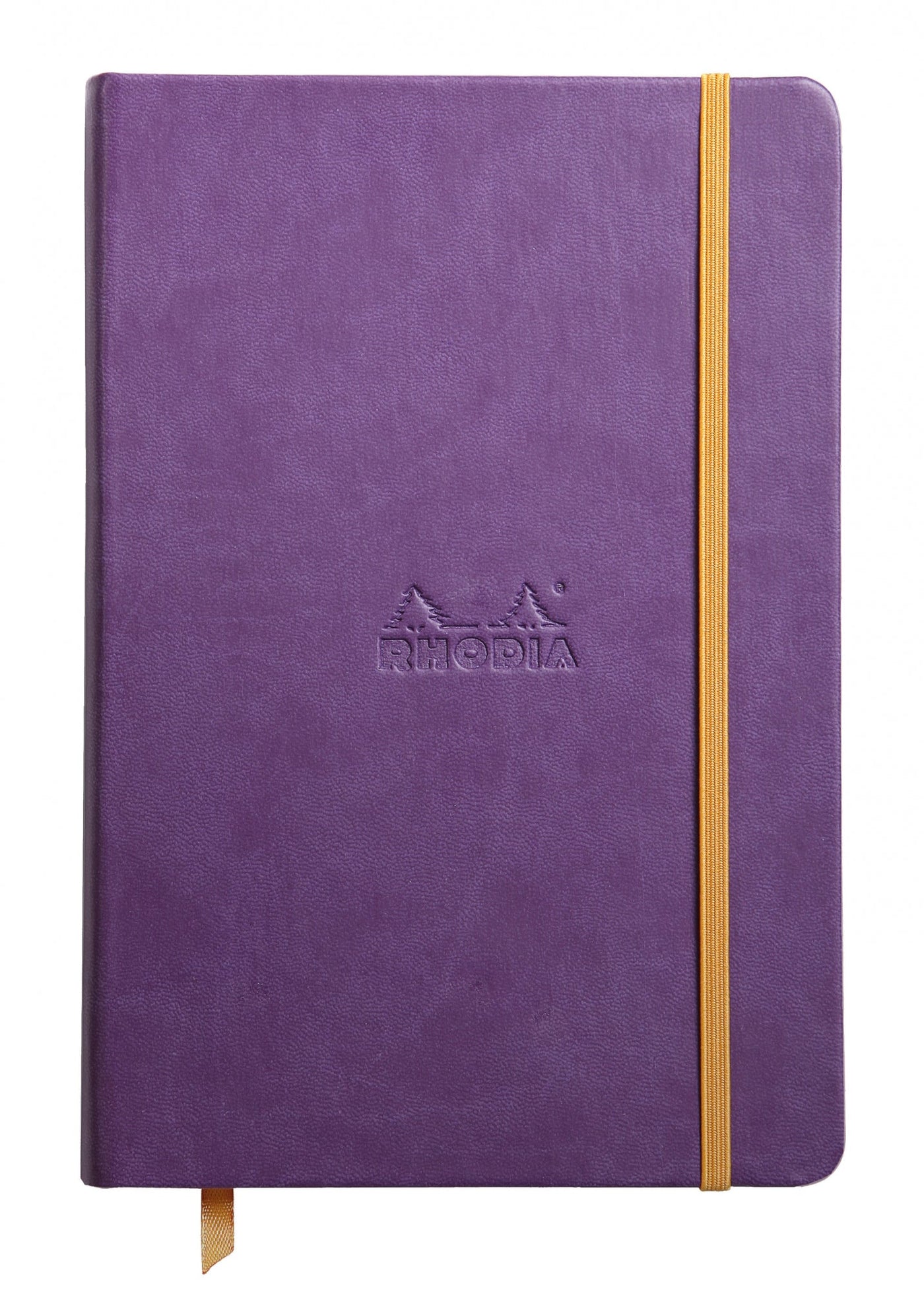 Rhodia Rhodiarama Hard Cover A5 Purple Dotted Notebook