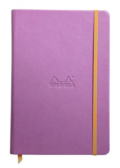Rhodia Rhodiarama Hard Cover A5 Lilac Lined Webnotebook