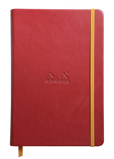 Rhodia Rhodiarama Hard Cover A5 Poppy Dotted Notebook