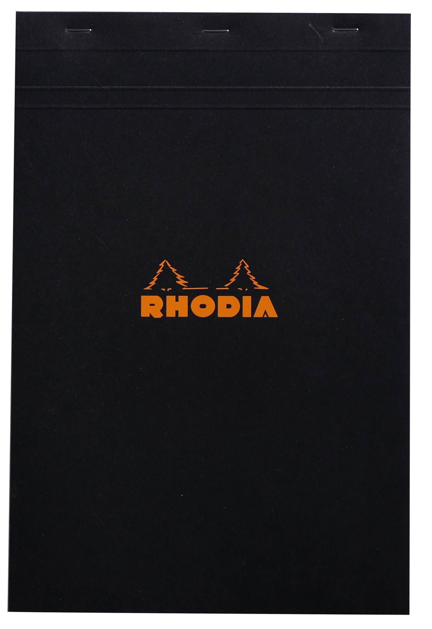 Rhodia No 19 Top Staplebound A4 Black Graph Notepad Front Cover