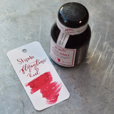 Stipula Calamo Florentine Red Ink Bottle