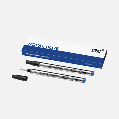 Montblanc Royal Blue Medium Rollerball LeGrand Refills