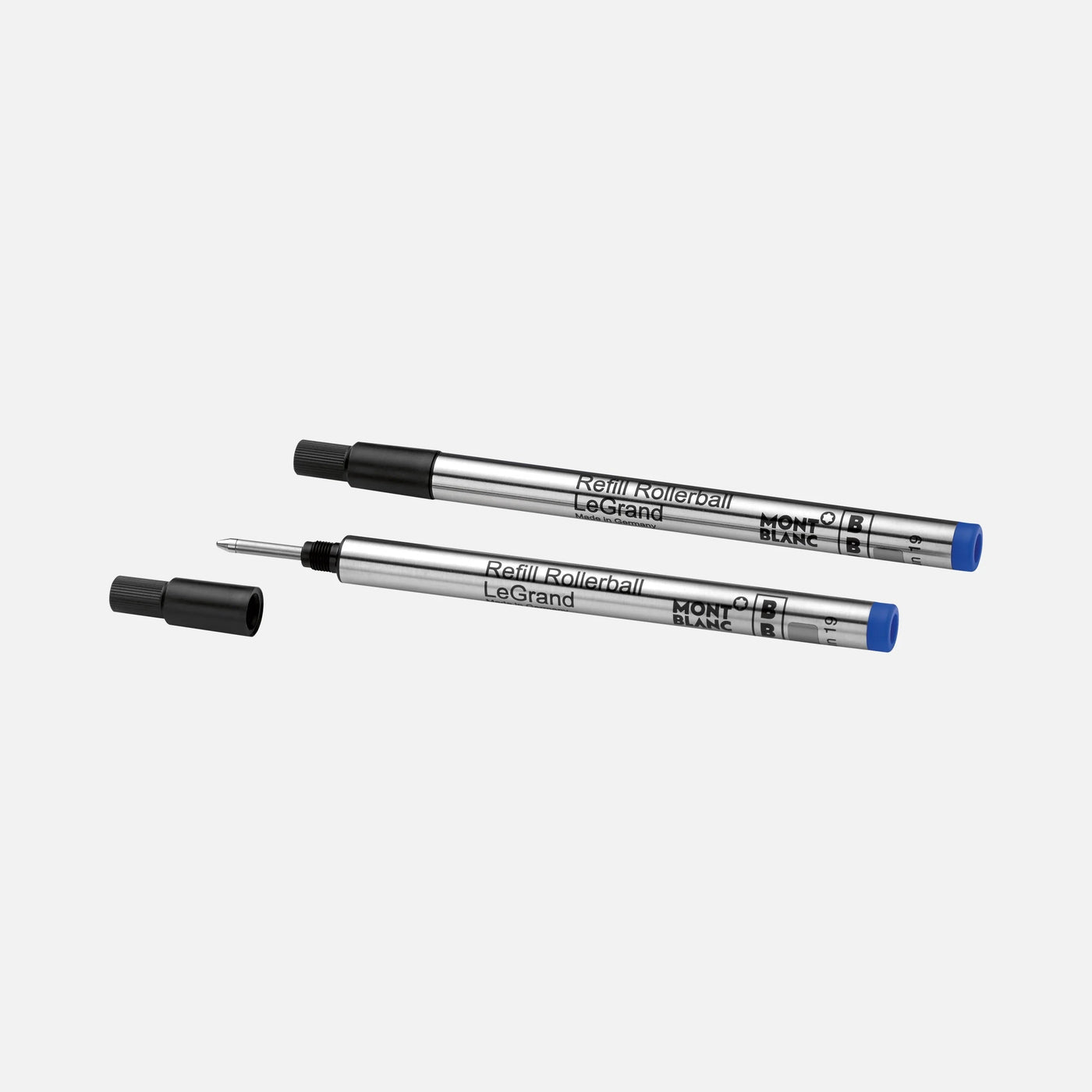 Montblanc Royal Blue Broad Rollerball LeGrand Refills Pack of 2