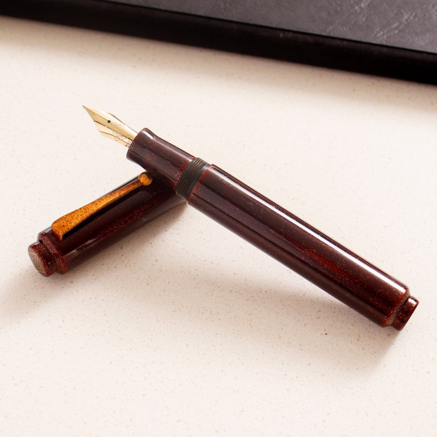 Proplyd Fire Fountain Pen Red