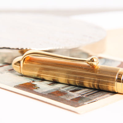 Aurora-88-Black-Resin-&-Gold-Plated-Fountain-Pen-Clip