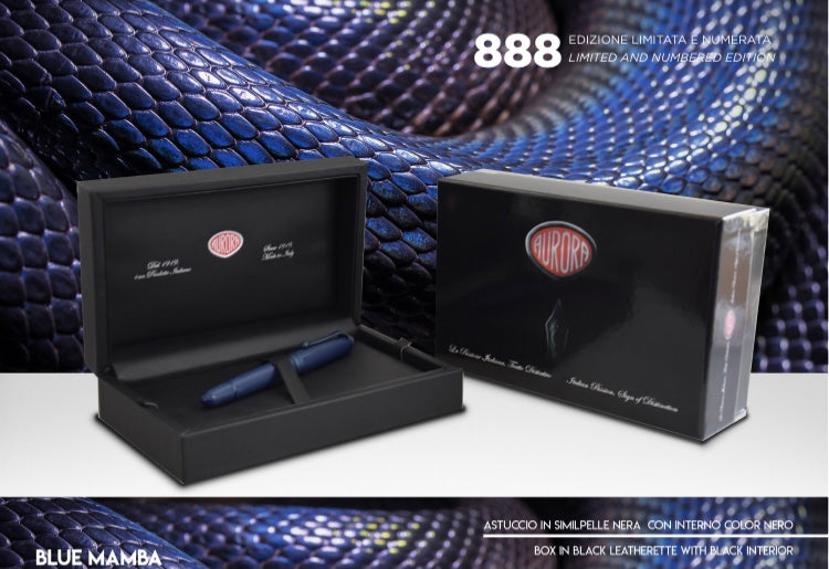 88 Blue Mamba Fountain Pen