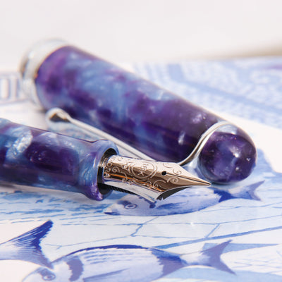 Aurora 888 Baia Limited Edition Fountain Pen Nib Details