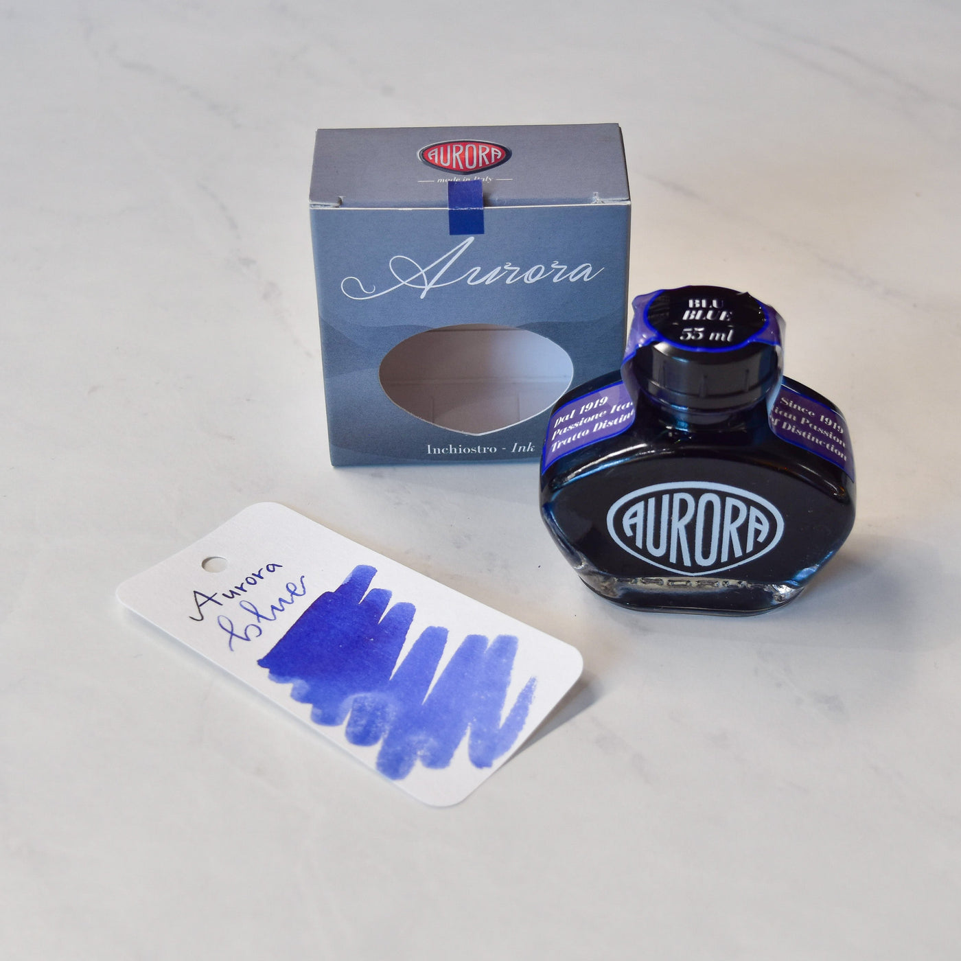 Aurora Blue Ink bottle