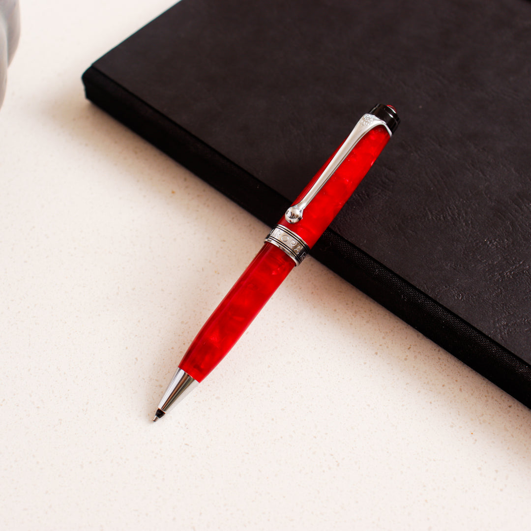AURORA 限定万年筆 AUREA MINIMA FUOCO 18K 字幅M Aurora Fuoco Minima Ballpoint Pen - Preowned – Truphae