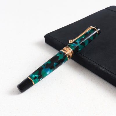 Optima Auroloide Emerald Green Fountain Pen