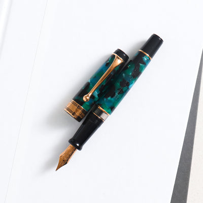 Optima Auroloide Emerald Green Fountain Pen