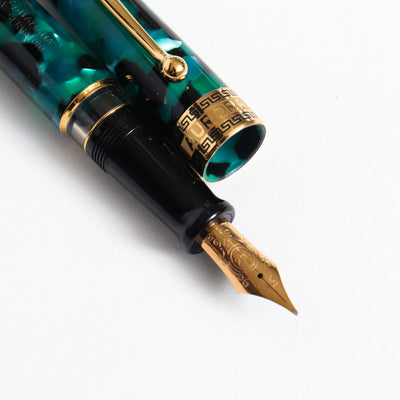 Optima Auroloide Emerald Green Fountain Pen