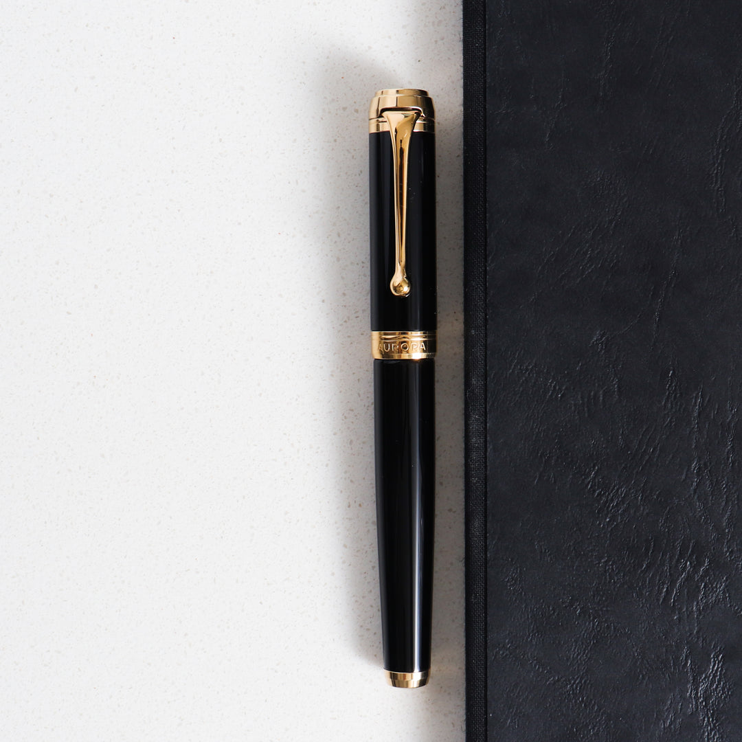 Aurora Talentum Black & Gold Fountain Pen – Truphae